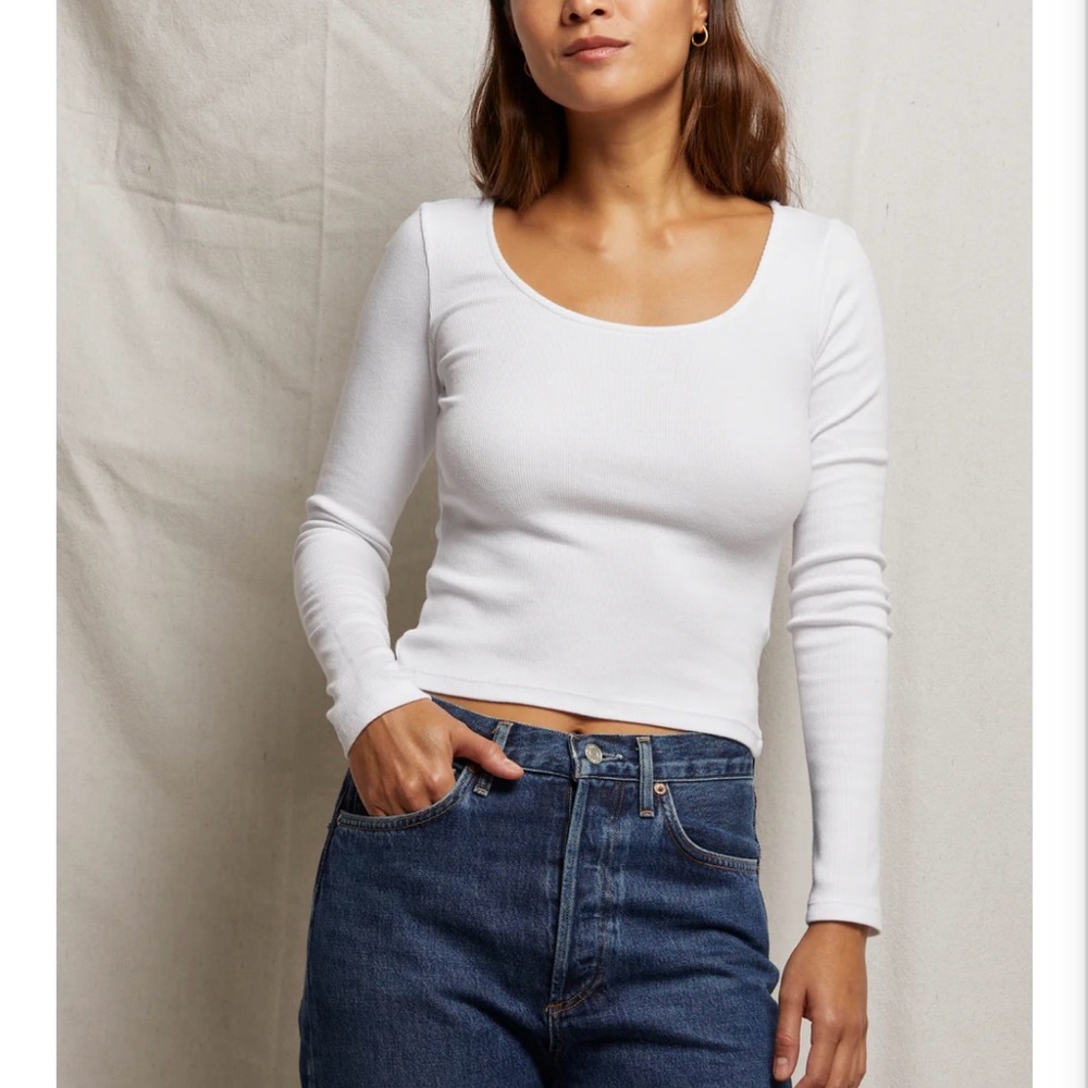 Perfectwhitetee Anya Top - NWT